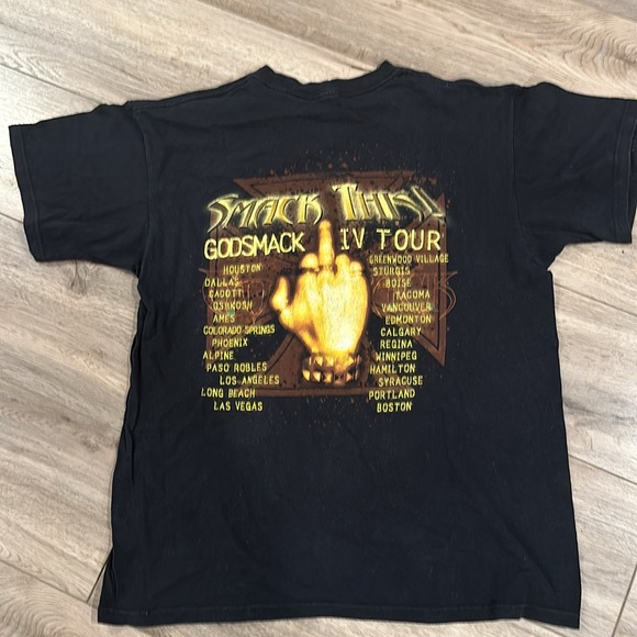Godsmack concert tour shirt vintage - Picture 2 of 3